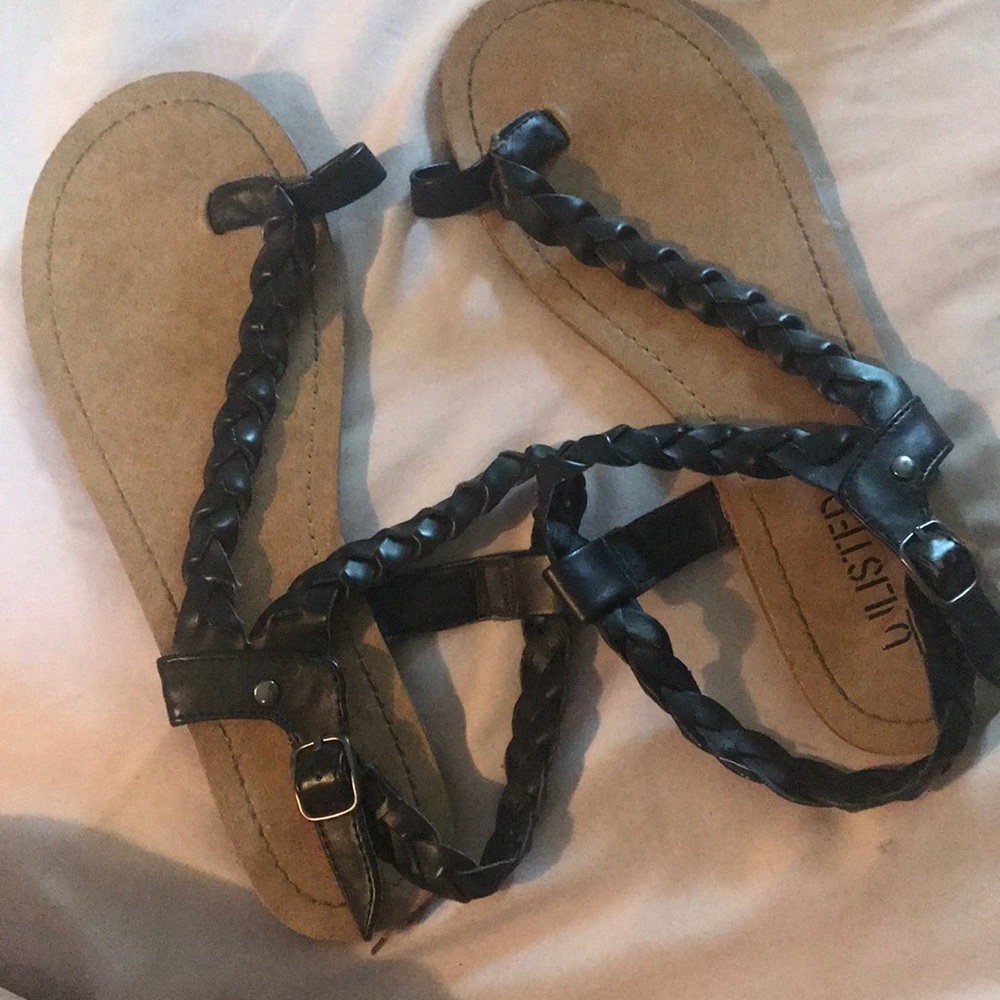Black sandals